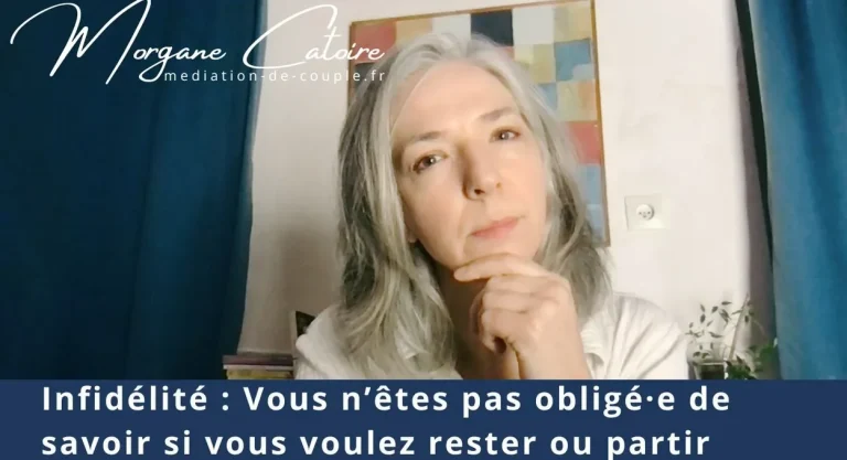 Infidélité comment faire?
